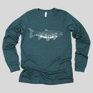 208 Tees Fishing Long Sleeve
