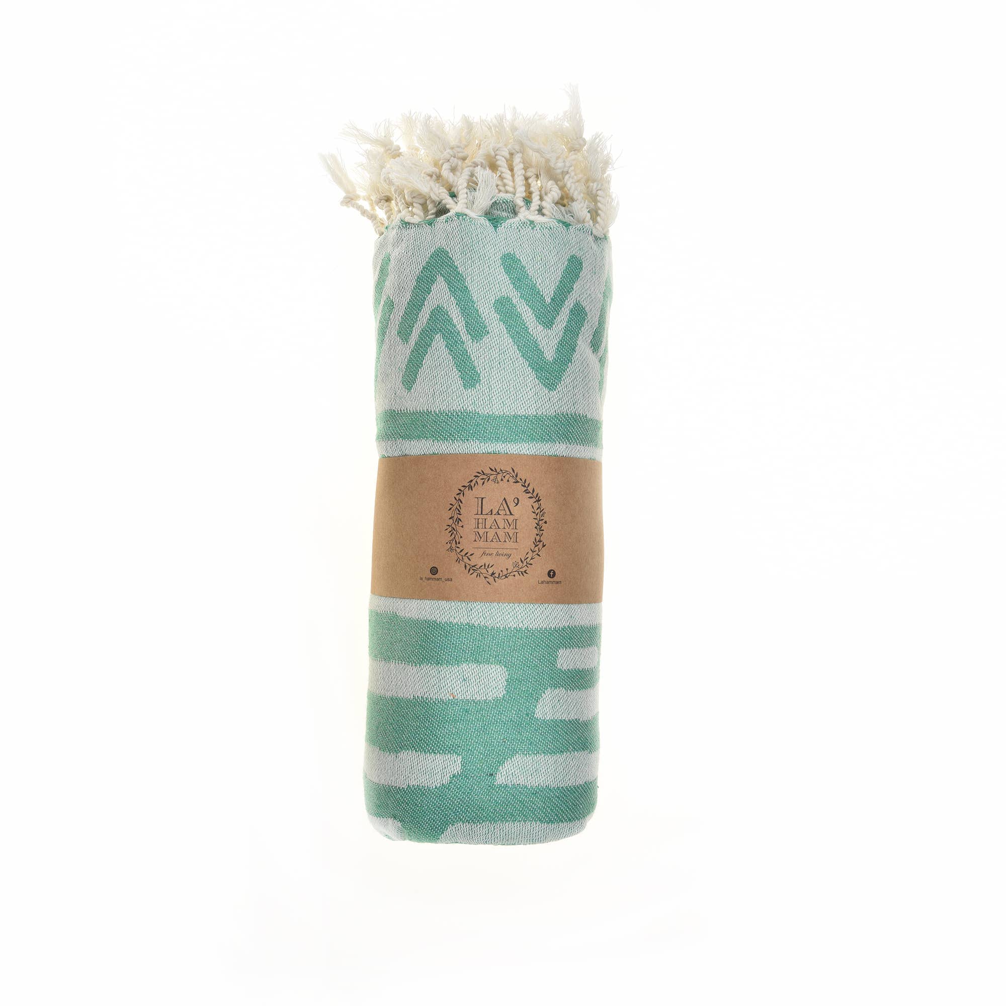 Brand of Bliss Aitos  Peshtemal Pure Cotton Beach Towel