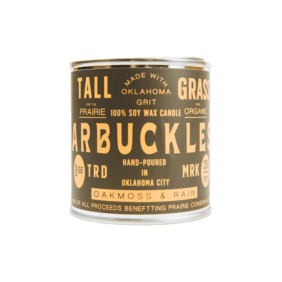 Brand of Bliss Arbuckles Soy Wax Candle