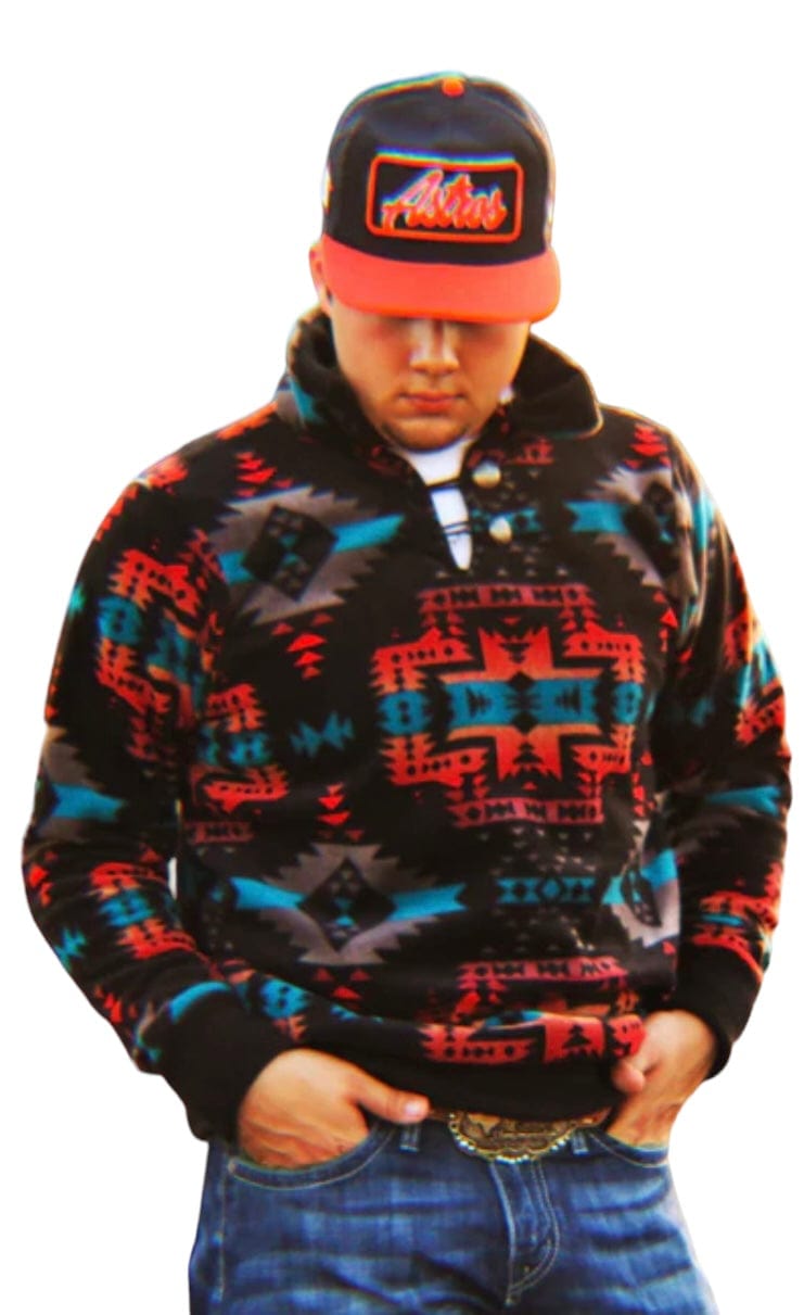 Brand of Bliss Aztec Western Fleece Pullover