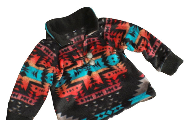 Brand of Bliss Aztec Western Fleece Pullover