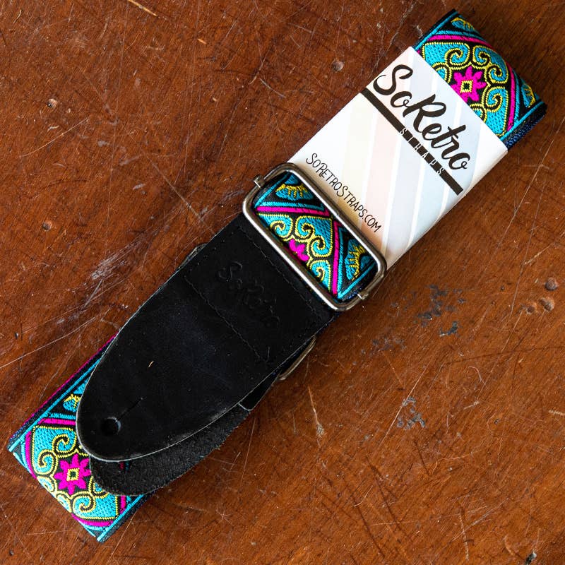 Brand of Bliss Bahia Blue - Guitar Strap