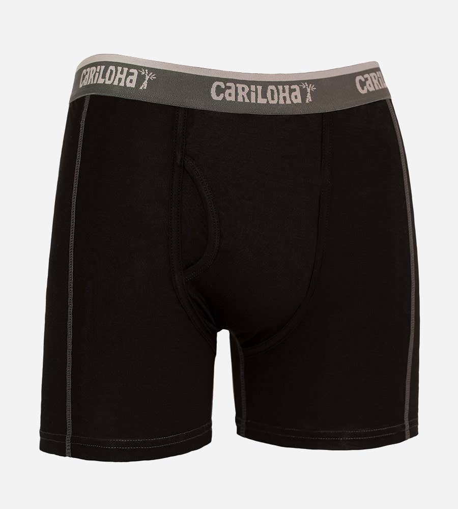 Brand of Bliss Bamboo Boxer Briefs - Black -