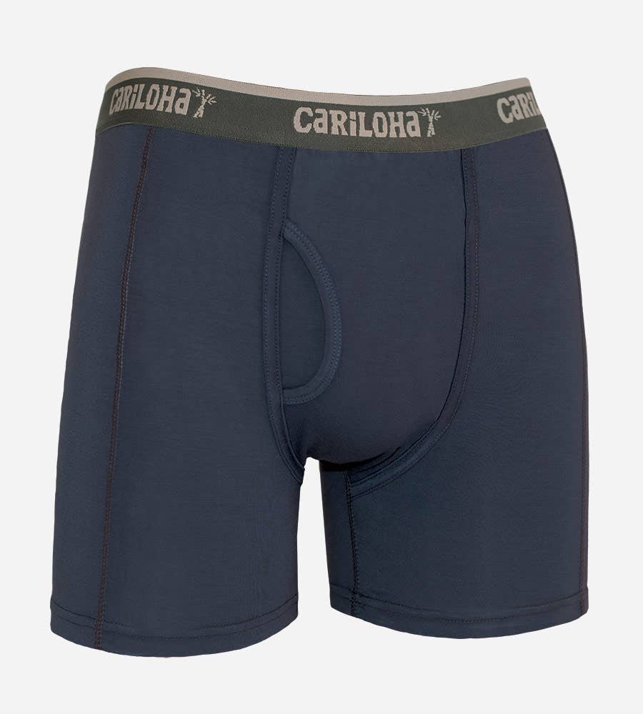 Brand of Bliss Bamboo Boxer Briefs - Steel Blue