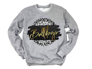 Brand of Bliss Bulldogs Black/Gold Sweatshirt