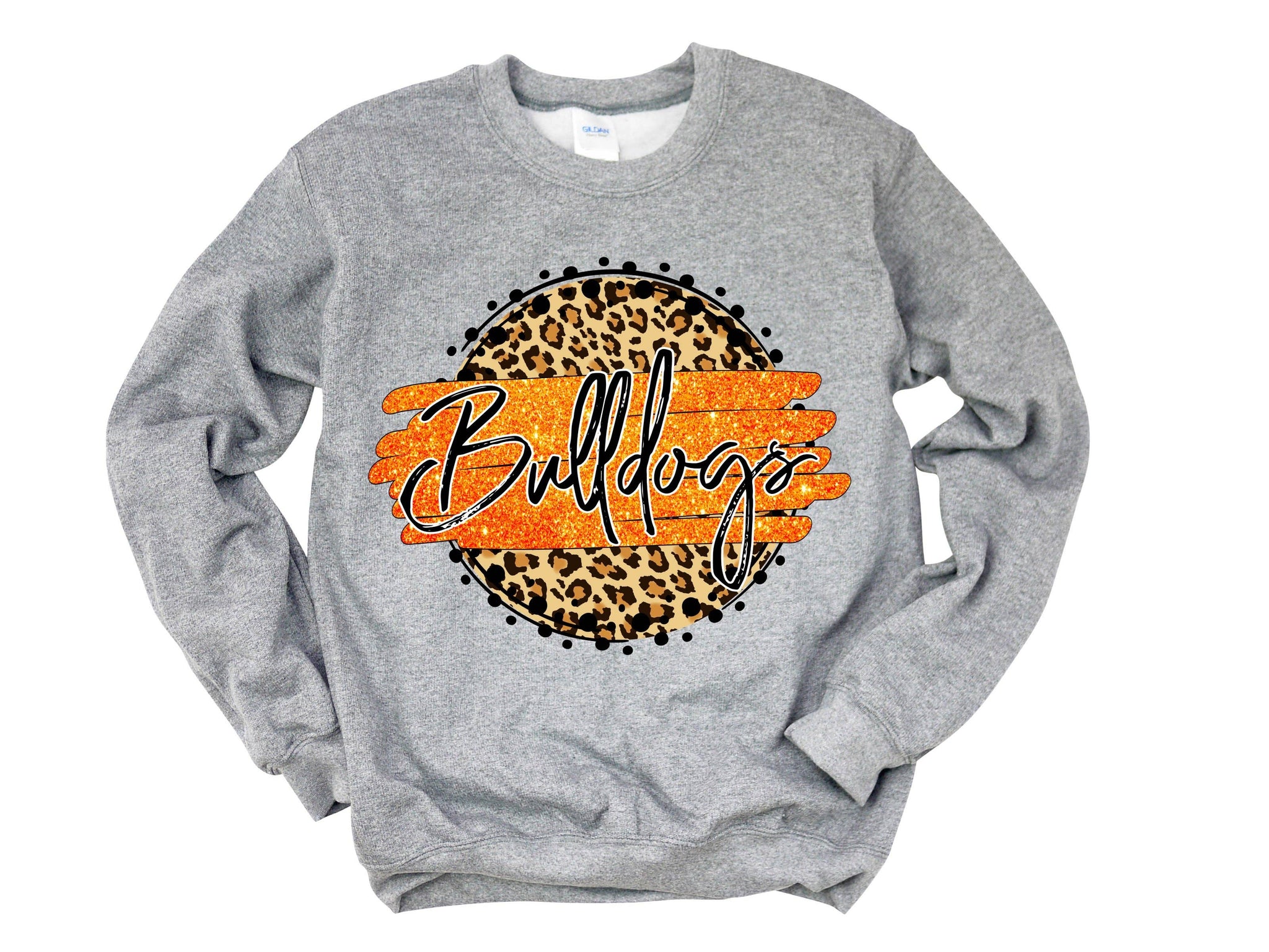 Brand of Bliss Bulldogs Orange Sweatshirt