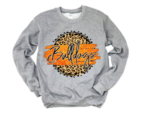 Brand of Bliss Bulldogs Orange Sweatshirt