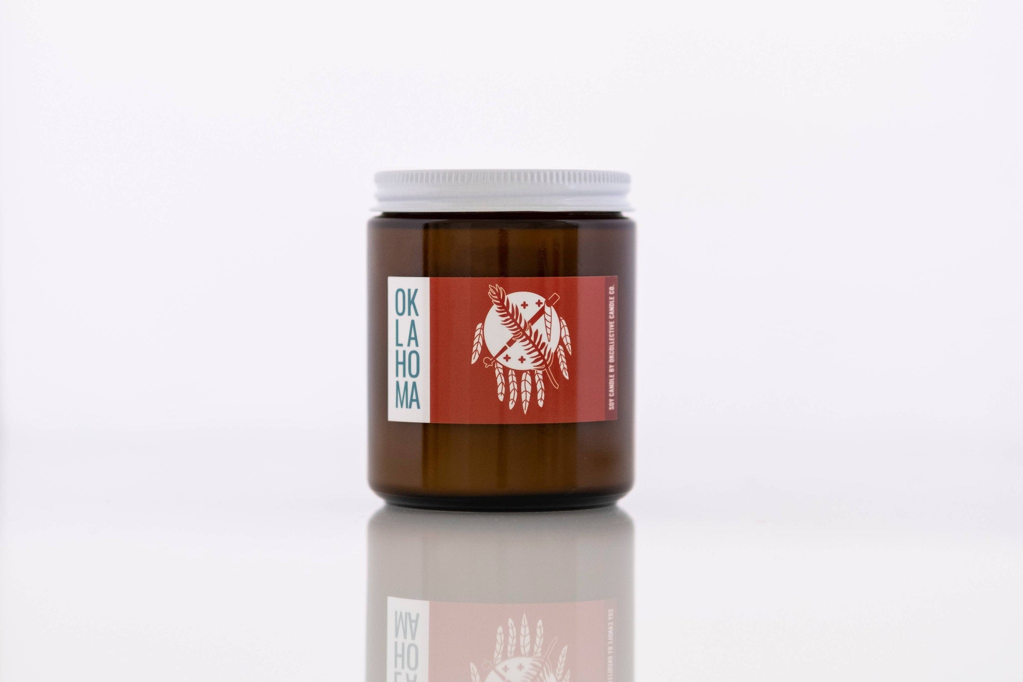 Brand of Bliss Candle // Oklahoma Shield 8oz