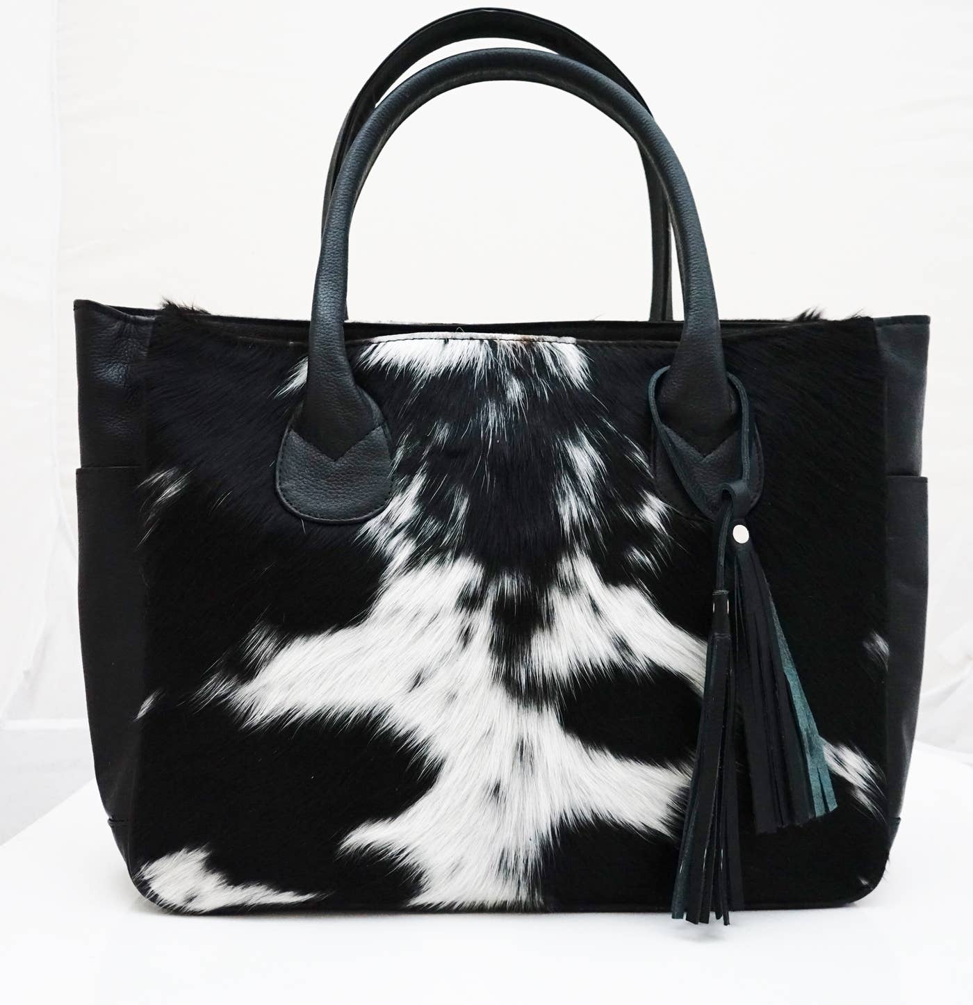 Brand of Bliss Cowhide Bag double sided with pocket H5