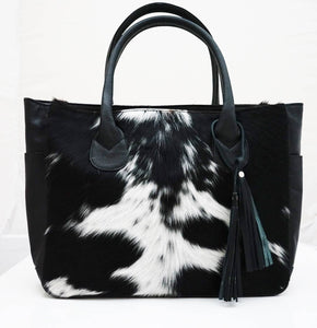 Brand of Bliss Cowhide Bag double sided with pocket H5