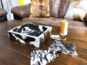 Brand of Bliss Cowhide Tray