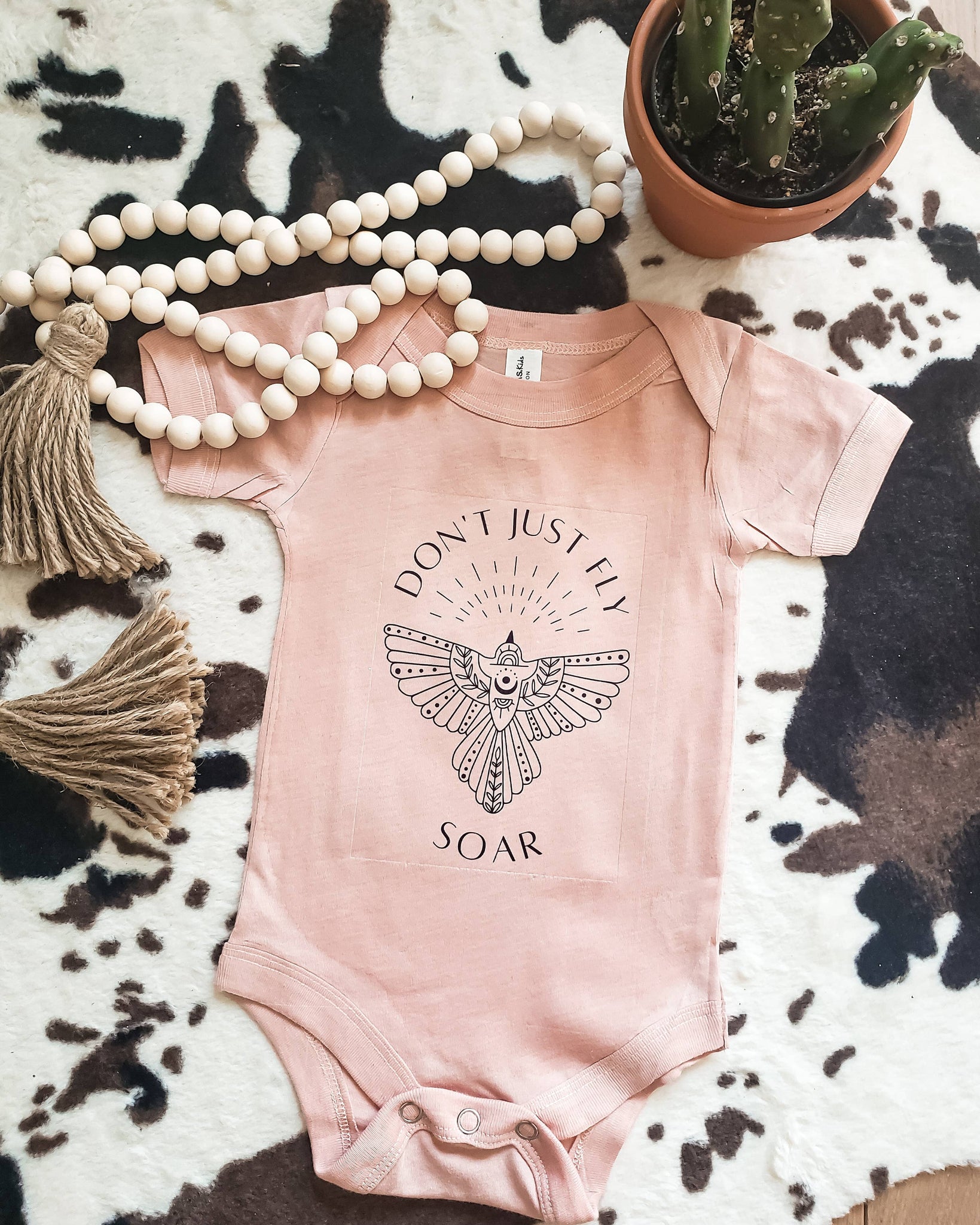 Brand of Bliss Don't Just Fly- Soar l Onesie