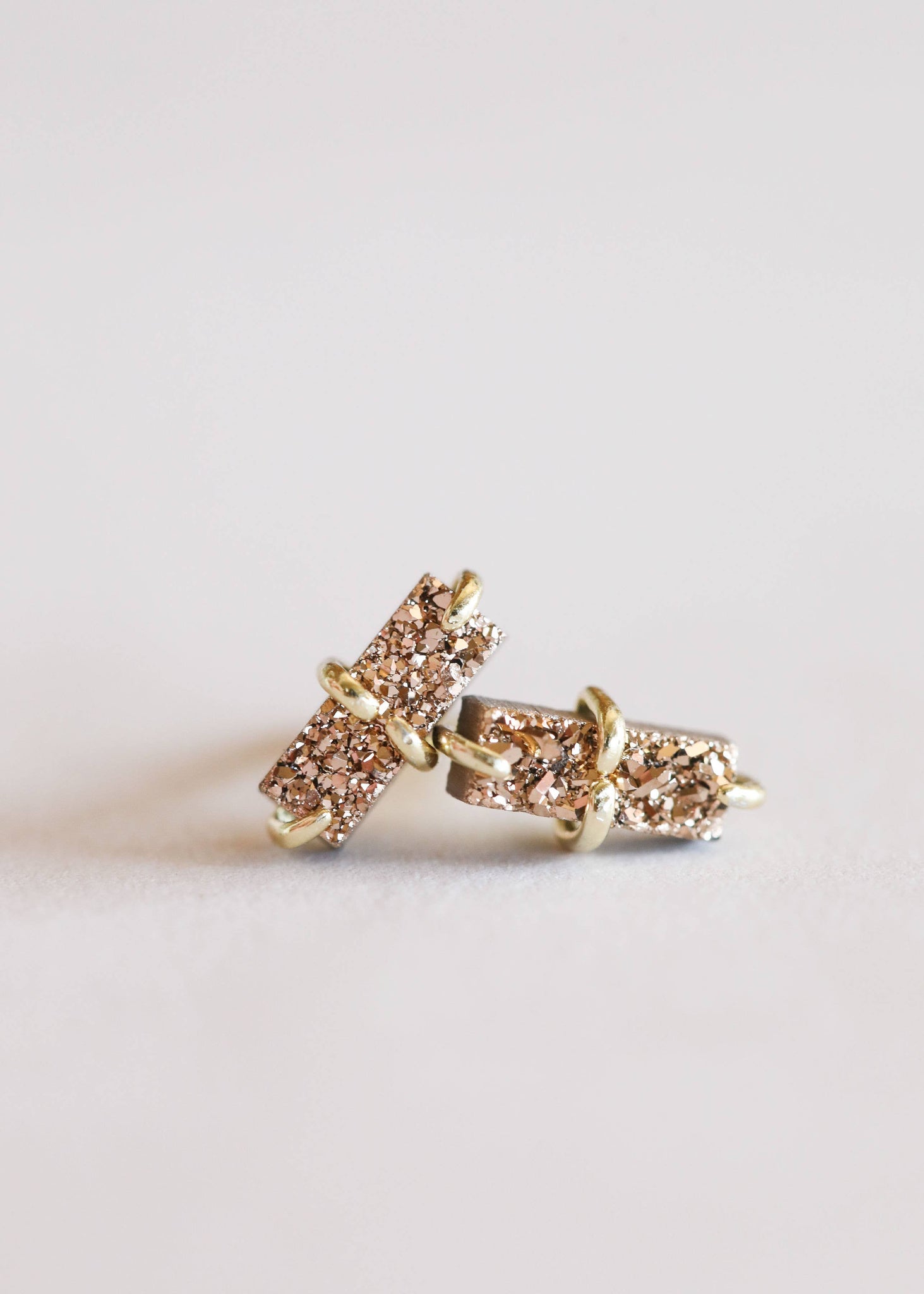 Brand of Bliss Druzy Bar - Rose Gold