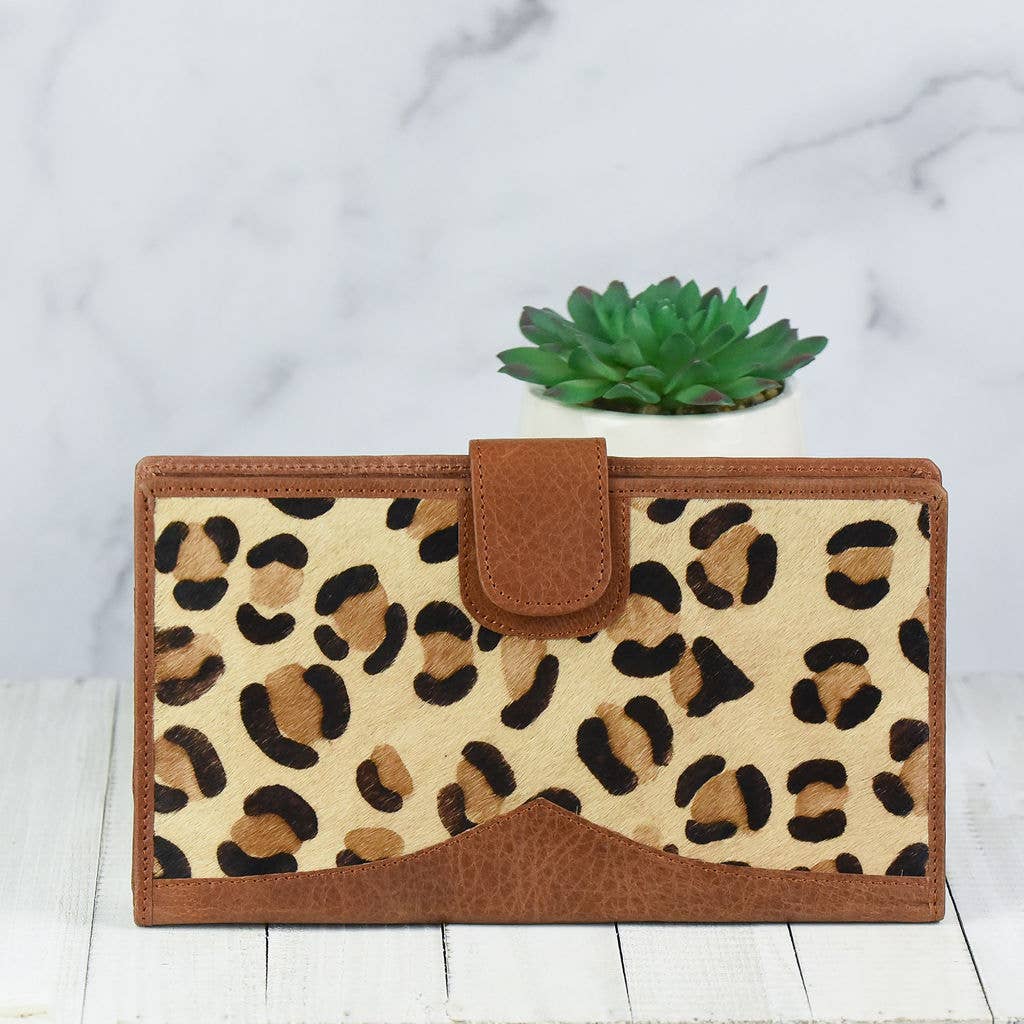 Brand of Bliss Genuine Leather and Hide Travel Wallet
