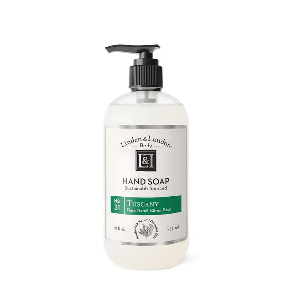 Brand of Bliss Hand Soap Linden & London Tuscany