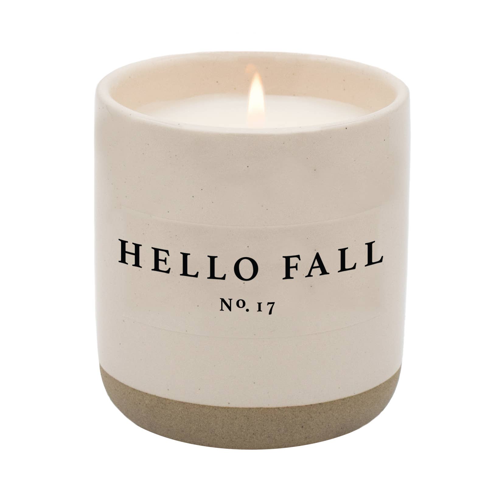Brand of Bliss Hello Fall Soy Candle | Stoneware Candle Jar
