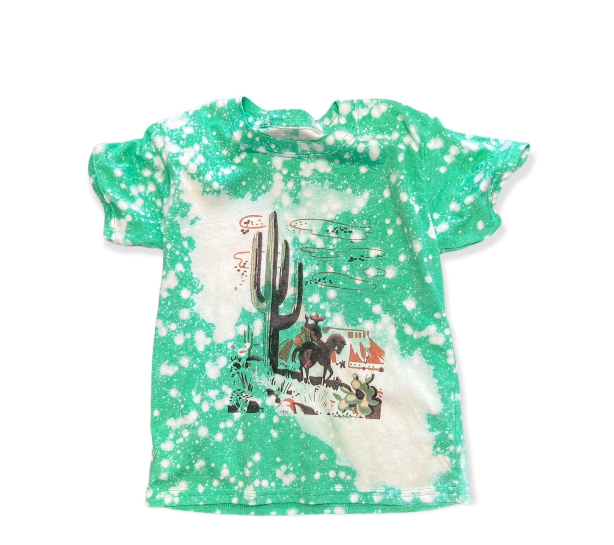 Brand of Bliss KIDS Cactus & Cowboy Matchbook Tee