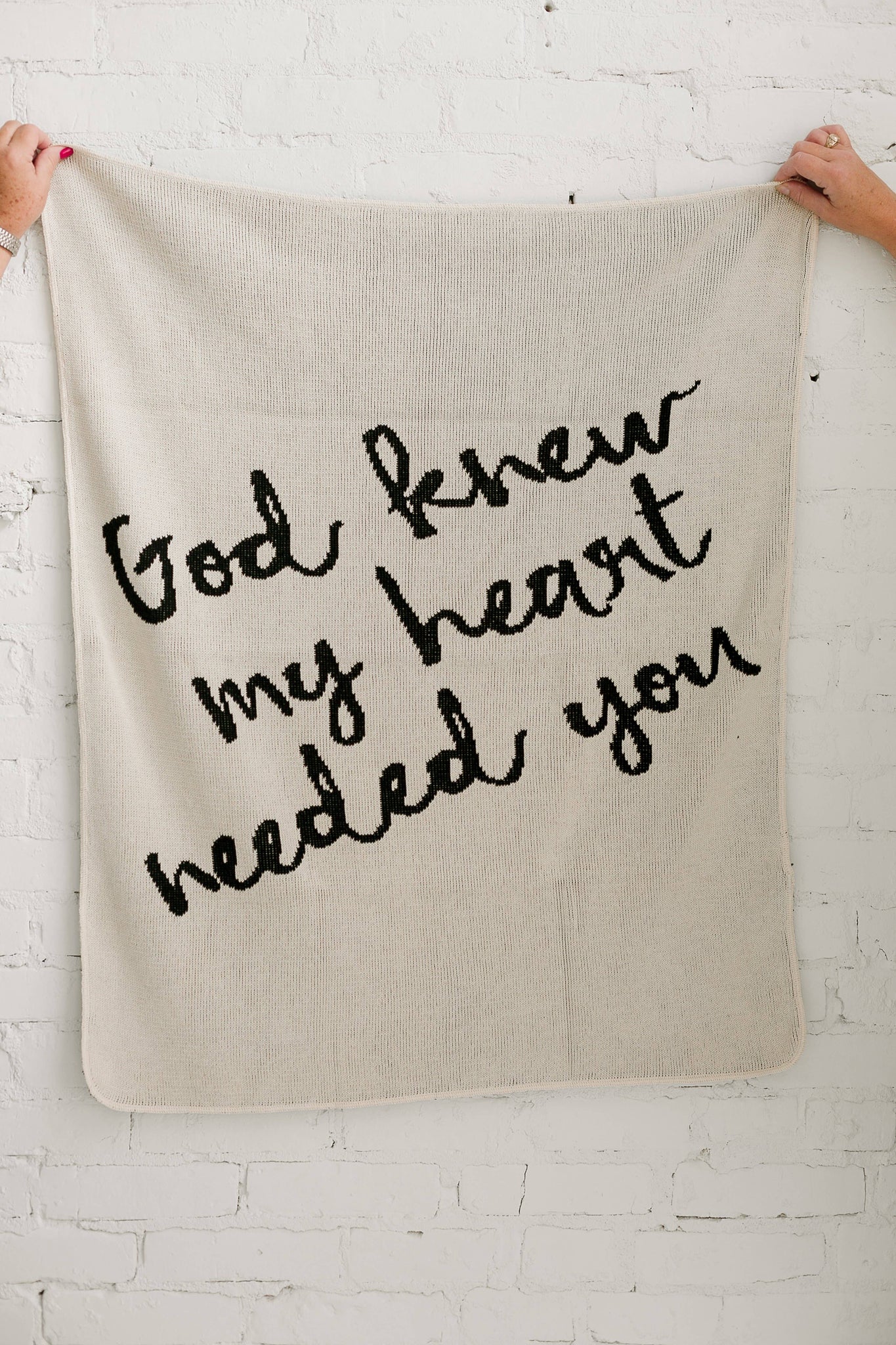 Brand of Bliss Made in the USA | God knew my heart needed you | Natural