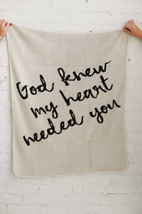 Brand of Bliss Made in the USA | God knew my heart needed you | Natural