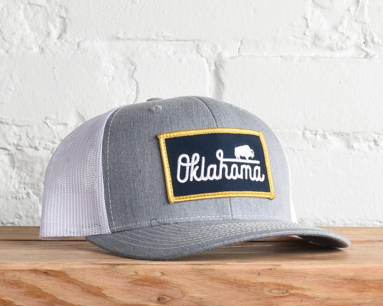 Brand of Bliss Oklahoma Buffalo Script Snapback Hat