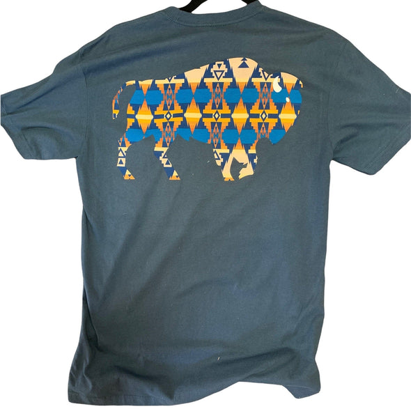 Brand of Bliss Pendleton Aztec Buffalo T-Shirt