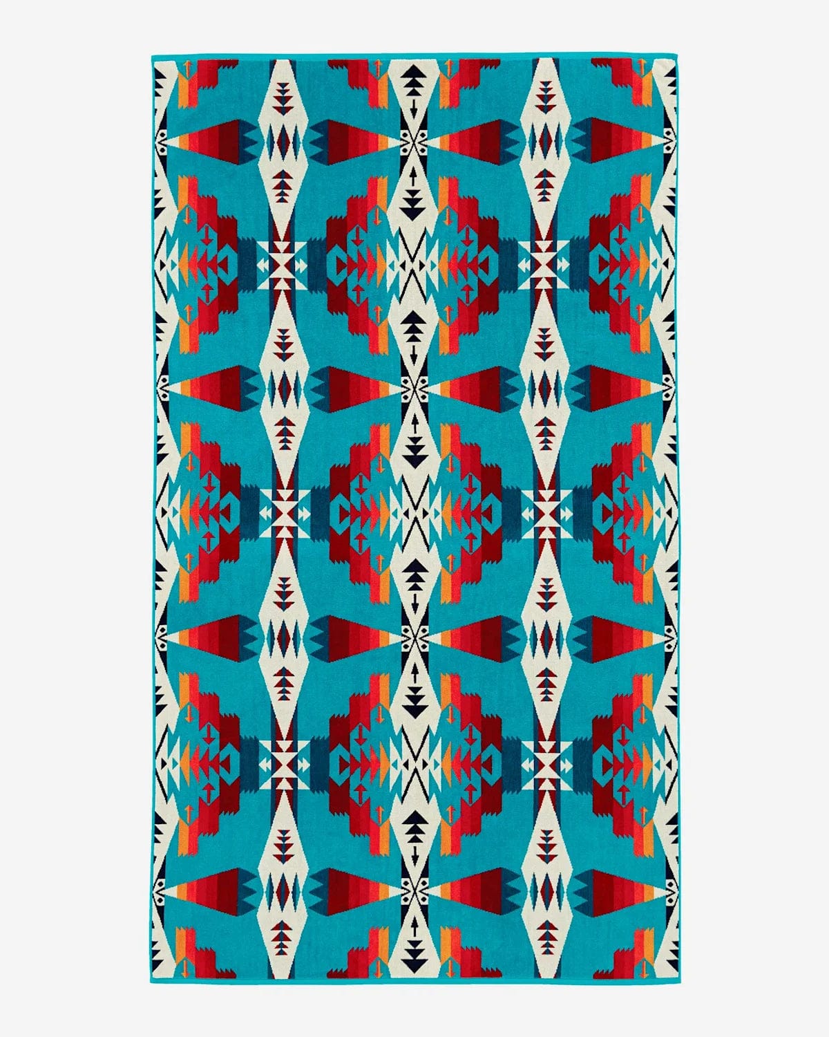 Brand of Bliss Pendleton Jacquard Tucson Turquoise Towel