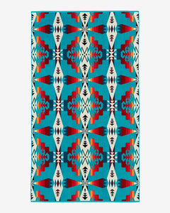 Brand of Bliss Pendleton Jacquard Tucson Turquoise Towel
