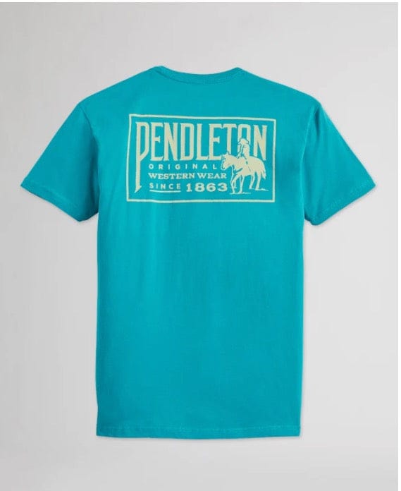 Brand of Bliss Pendleton T-Shirt Baby Blue