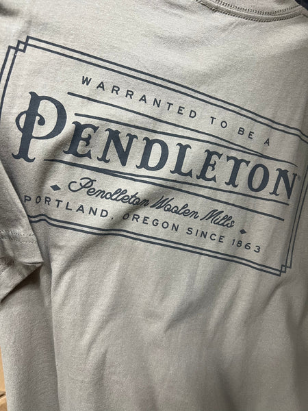Brand of Bliss Pendleton Woolen Mills T-Shirt Gray