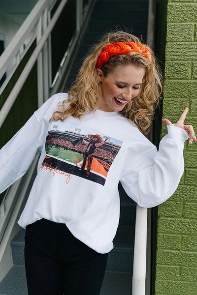 Brand of Bliss Pistols Firing Stadium Sweatshirt