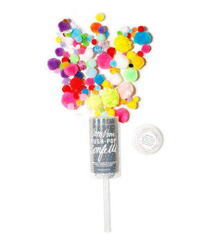 Brand of Bliss Pom Pom Push-Pop Confetti