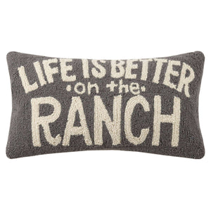 Brand of Bliss Preorder Life Is Better On The Ranch Hook Pillow