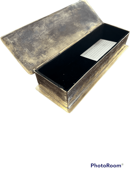 Brand of Bliss Rectangle Rustic Turquoise Jewelry Box