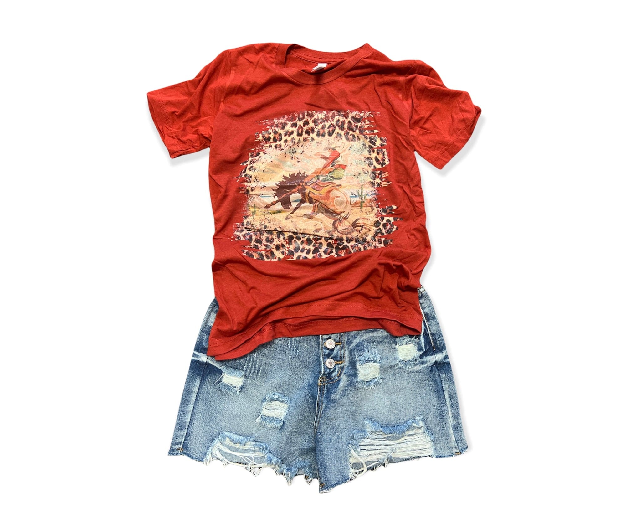 Brand of Bliss Rusty Leopard Bronc