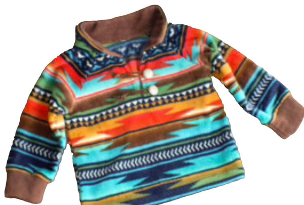 Brand of Bliss Serape Western Fleece Pullovers