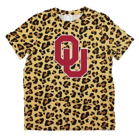 Brand of Bliss Small OU leopard T-Shirt