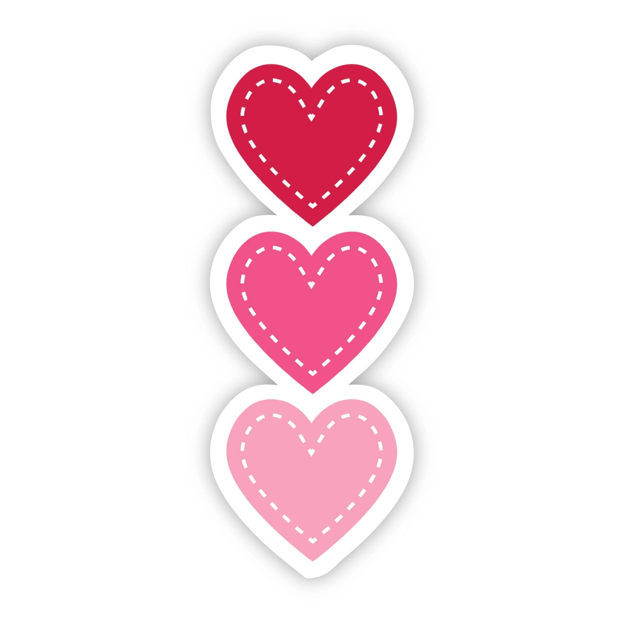 Brand of Bliss Three Hearts Sticker
