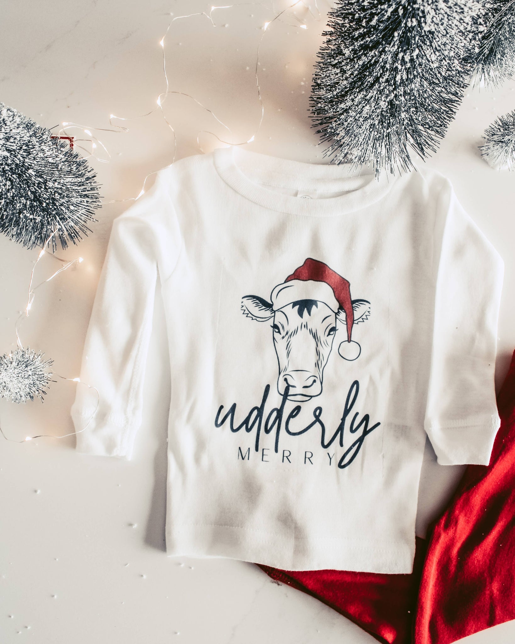 Brand of Bliss Udderly Merry l Christmas Pajamas