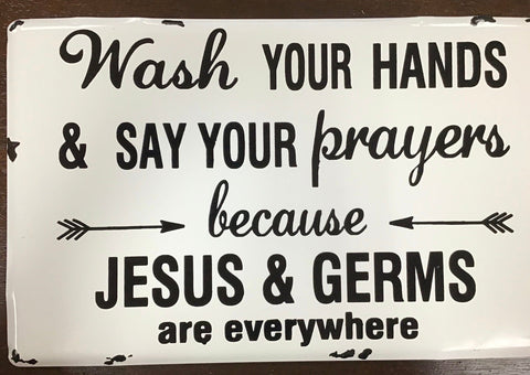 Brand of Bliss Wash your hands & Jesus