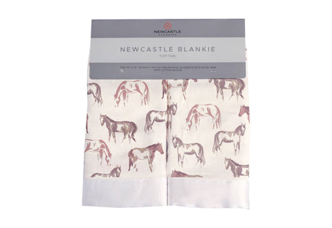 Brand of Bliss Wild Horses Newcastle Blankie