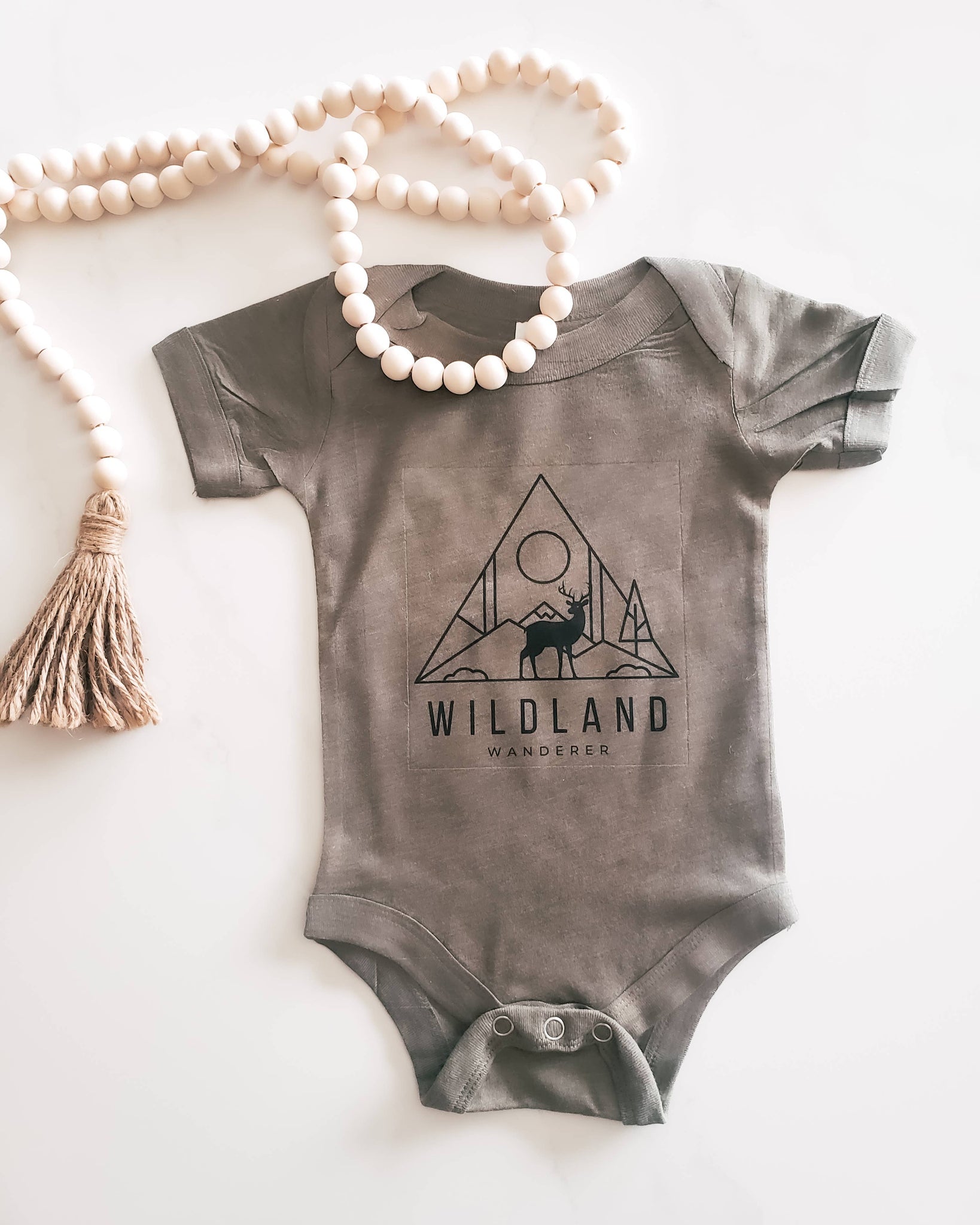Brand of Bliss Wildland Wanderer l Baby Onesie
