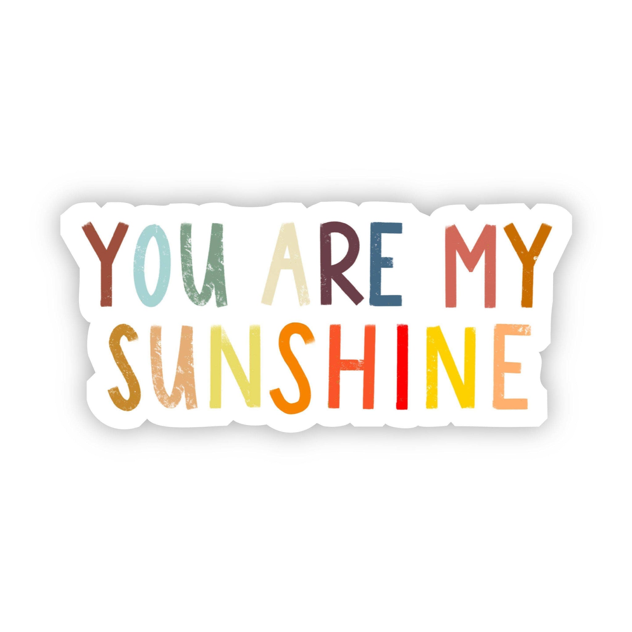 Brand of Bliss You Are My Sunshine Multicolor Sticker