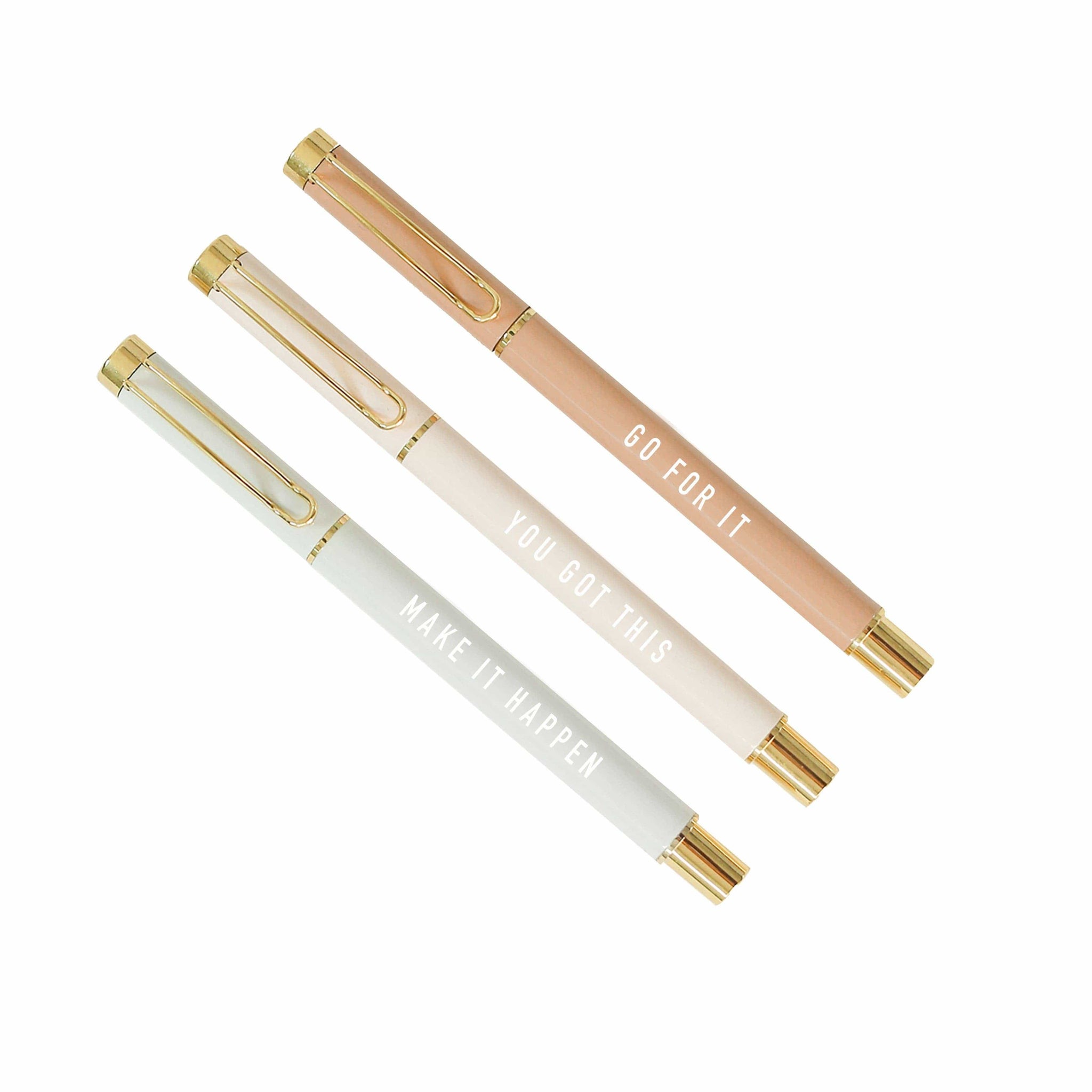 Brand of Bliss You Got This Metal Pen Set