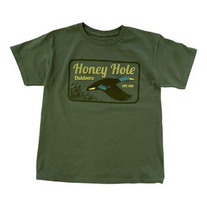 Honey Hole Outdoors Youth Shirt - Duck Field
