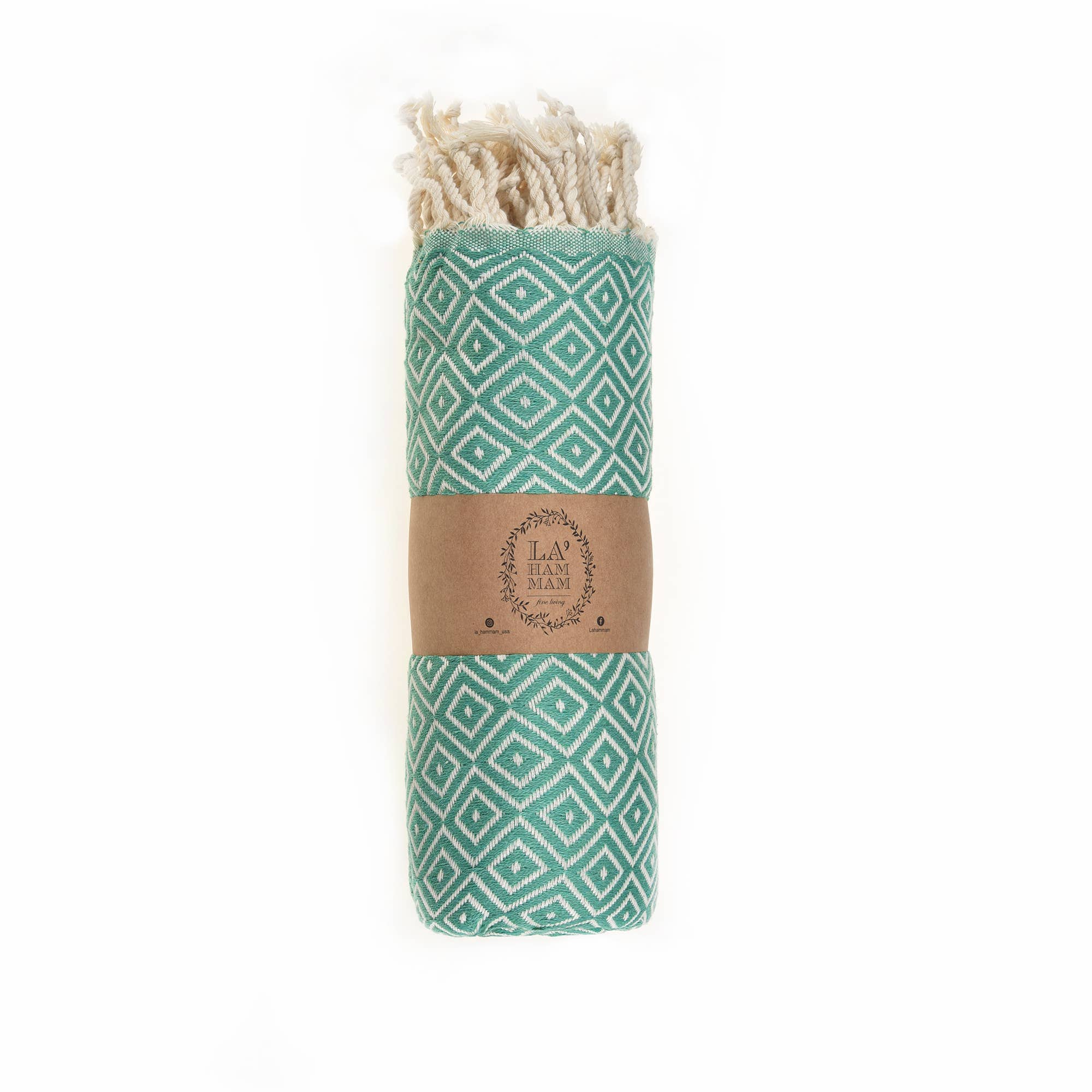 La Hammam Malta Peshtemal Pure Cotton Beach Towel