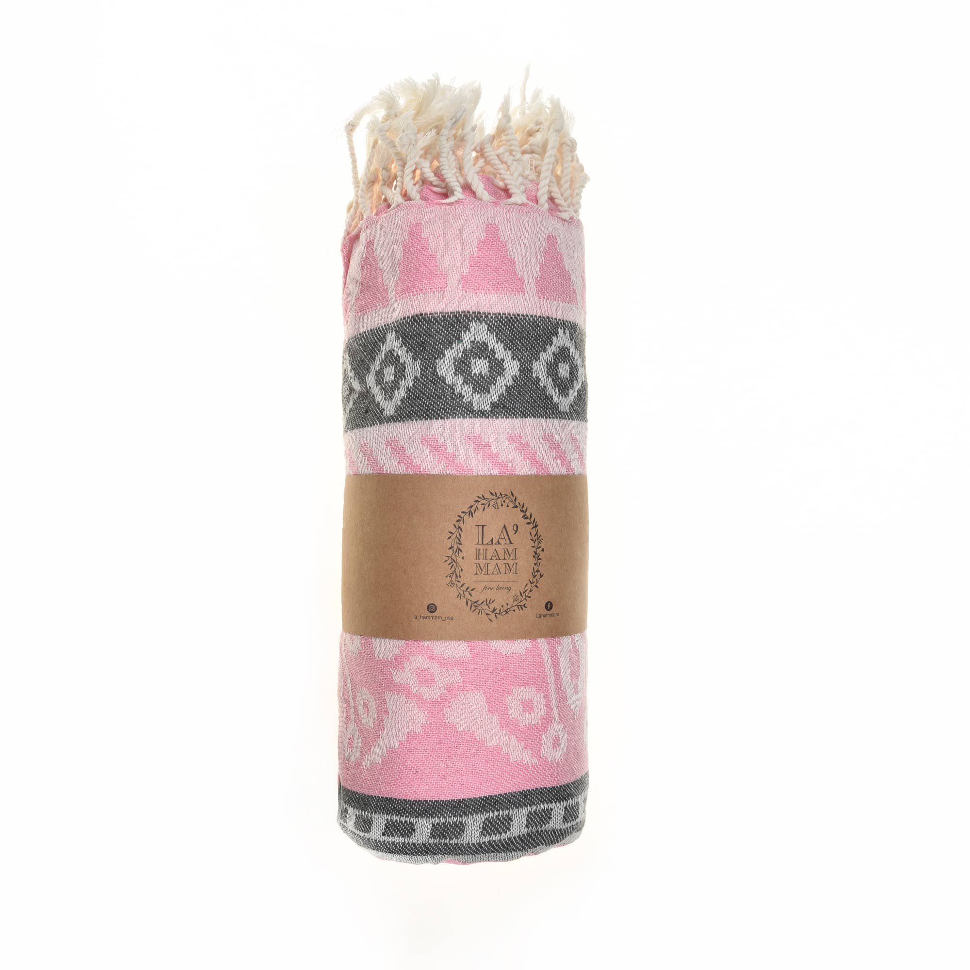 La Hammam Seljuk Peshtemal Pure Cotton Beach Towel
