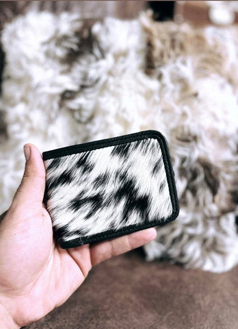 Western Linens Cowhide Mens Wallet